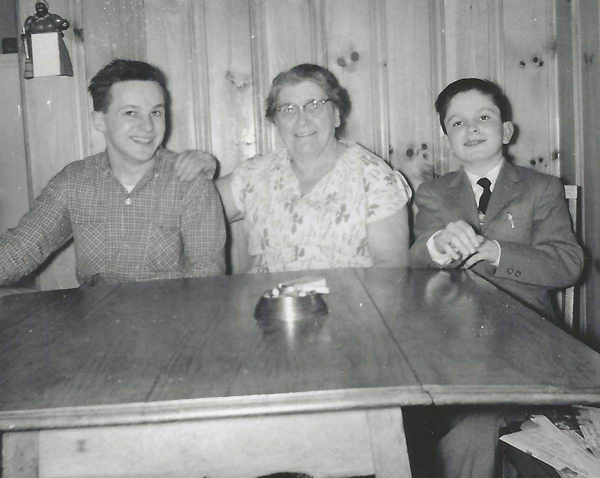 Eddie, Grammie and Billy