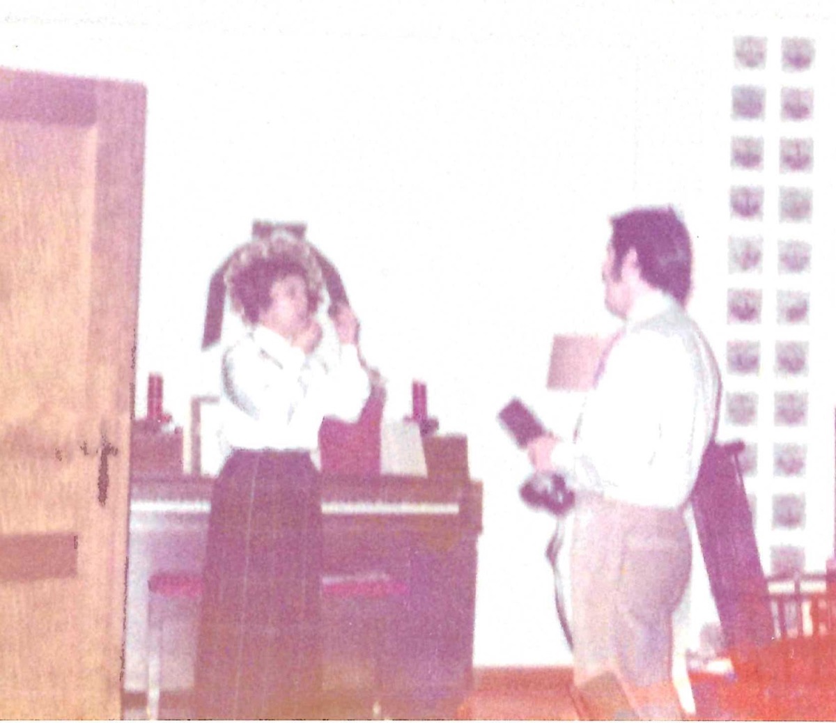 Oldest and youngest sibling in Germany — about to go out on the town