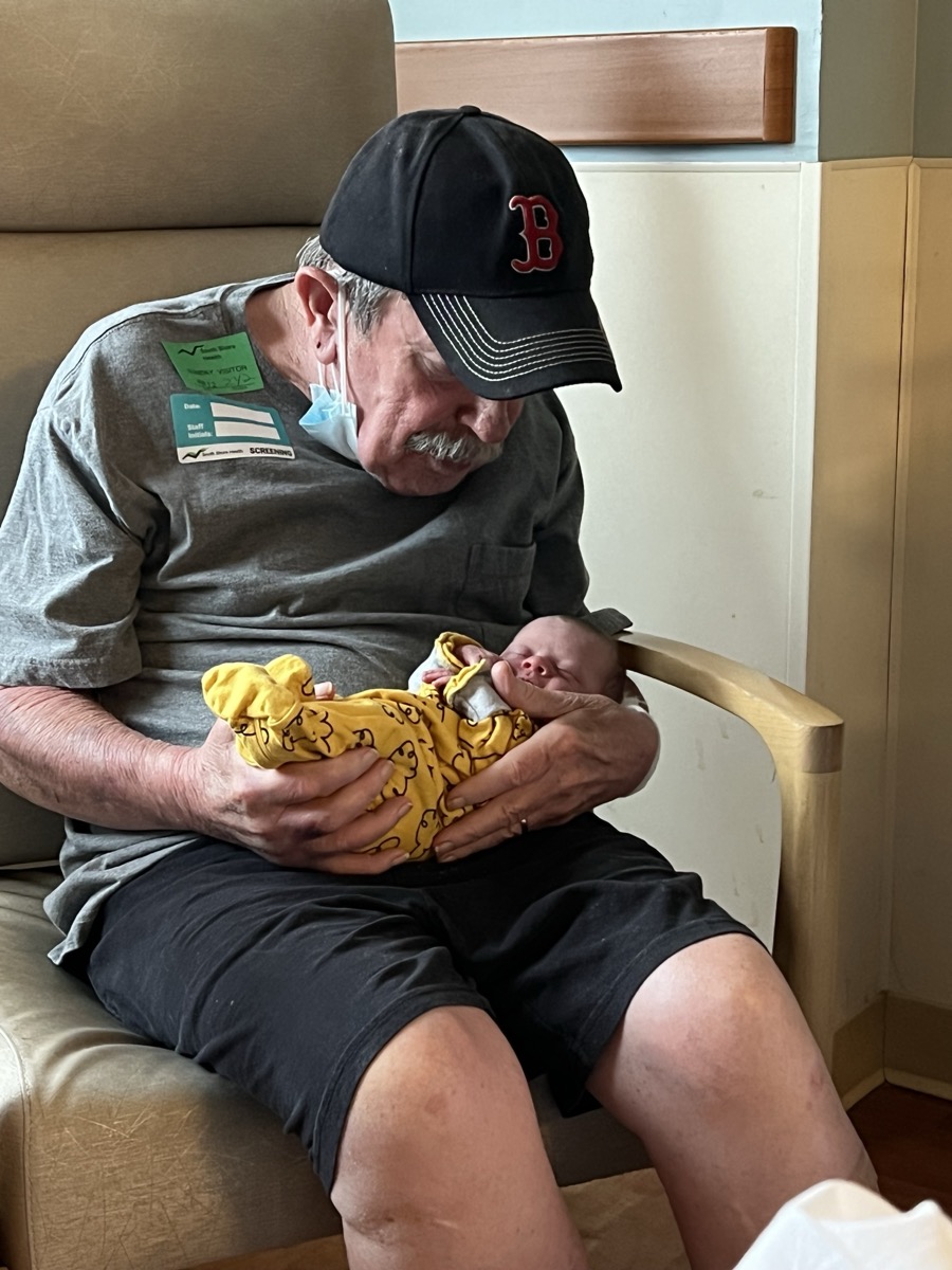 Dad and baby Jack